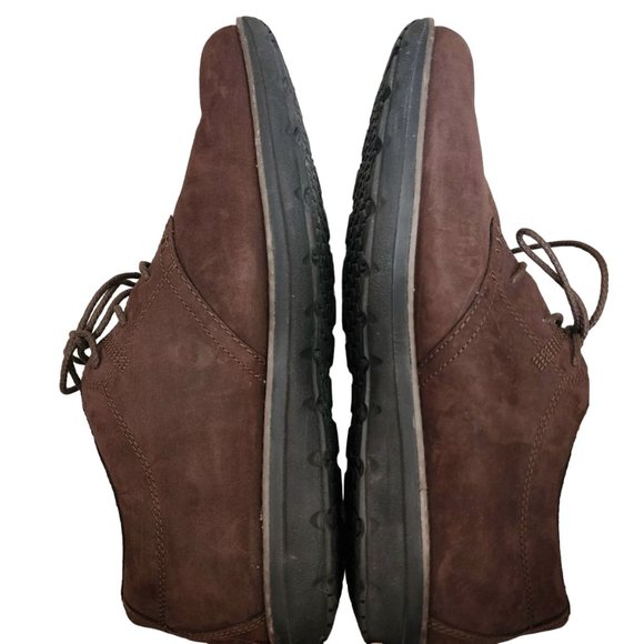 Timberland Ortholite Men\'s Dark Brown Suede Leather Dress Shoes Size 12